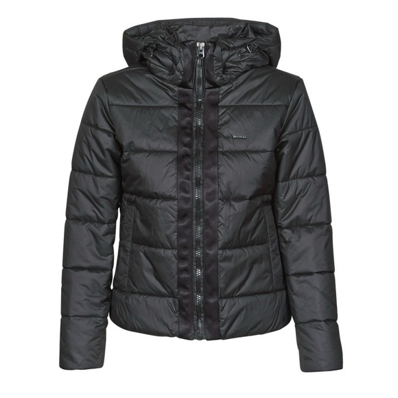 G-Star Raw Women's Meefic Hooded Padded Puffer Jacket Black Size Small MSRP $290